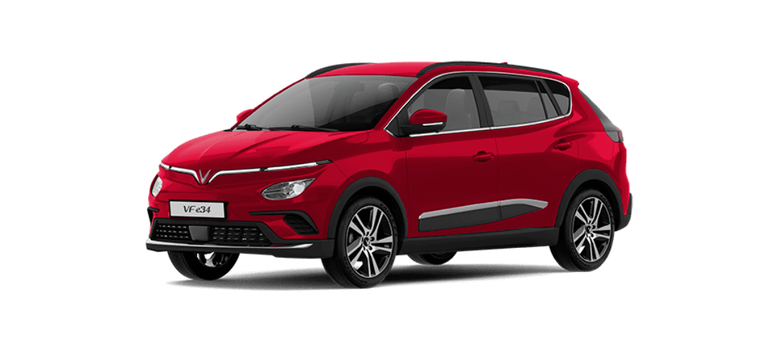 Vinfast VF e34 - Vinfast Biên Hòa - Vinfast Biên Hòa vf e34 đỏ